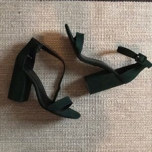 New Look barely there blocked heels